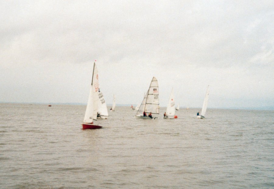 The RS800 of Mike and Sarah, my Laser and the Kestral